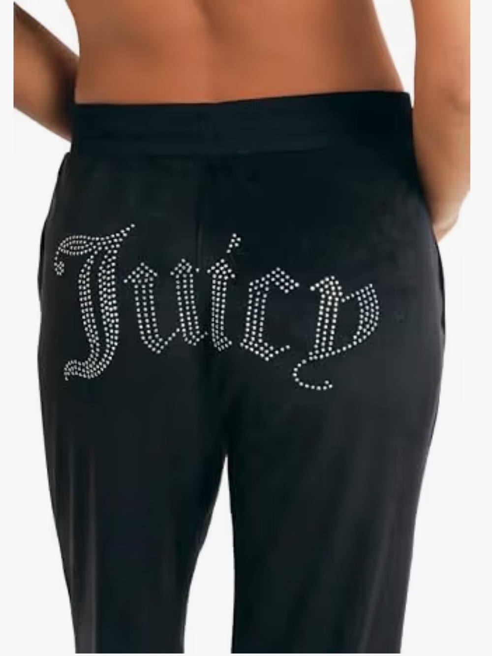 Juicy Couture Women’s Velvet Fleece Lounge Pajama Pants Size Medium - Picture 2 of 9